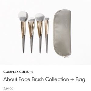 SALE 3 for $25✨ NWT Complex Culture Makeup Brush Set with Bag